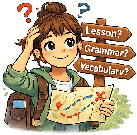 Person lost without clear direction